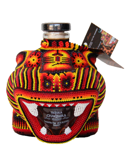 Chaquira Beaded Jaguar Anejo 750ml