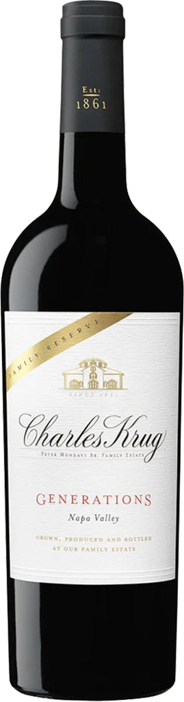 Charles Krug Generations Family Reserve Napa 2018 750ml