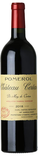 Chateau Certan De May de Certan Pomerol 2018 750ml