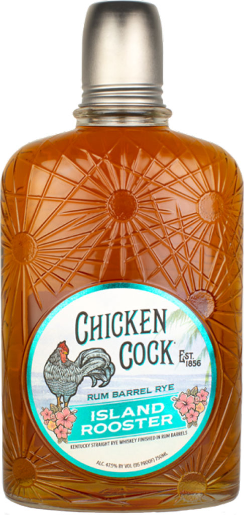 Chicken Cock Island Rooster Rum Barrel Rye 750ml