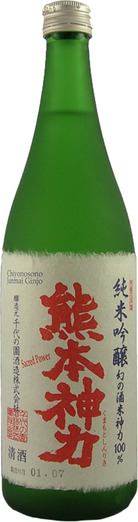 Chiyonosono Sacred Power Junmai Ginjo 720ml