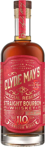 Clyde May's Special Reserve Straight Bourbon 5 Year Old 110 Proof 750ml
