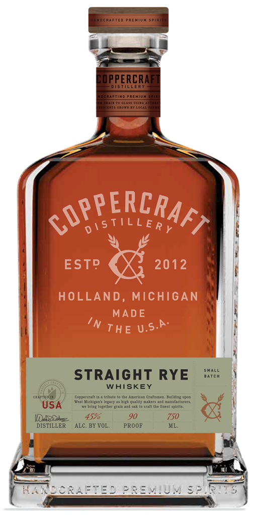 Coppercraft Rye Whiskey 750ml