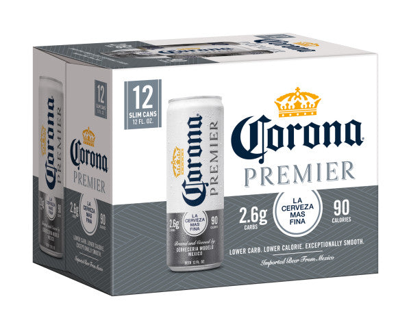 Corona Premier Beer Low Carb 12pk Cans-0