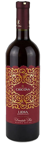 Cricova Lidia Semi-Sweet Rose 750ml