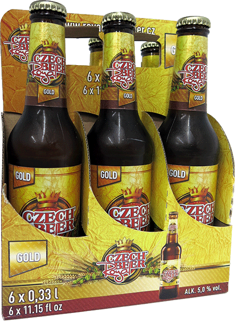 Czech Royal Gold 6pk Btls