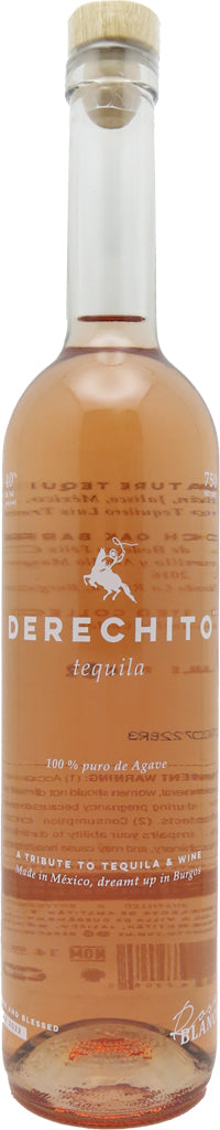 Derechito Tequila Blanco Rose 750ml
