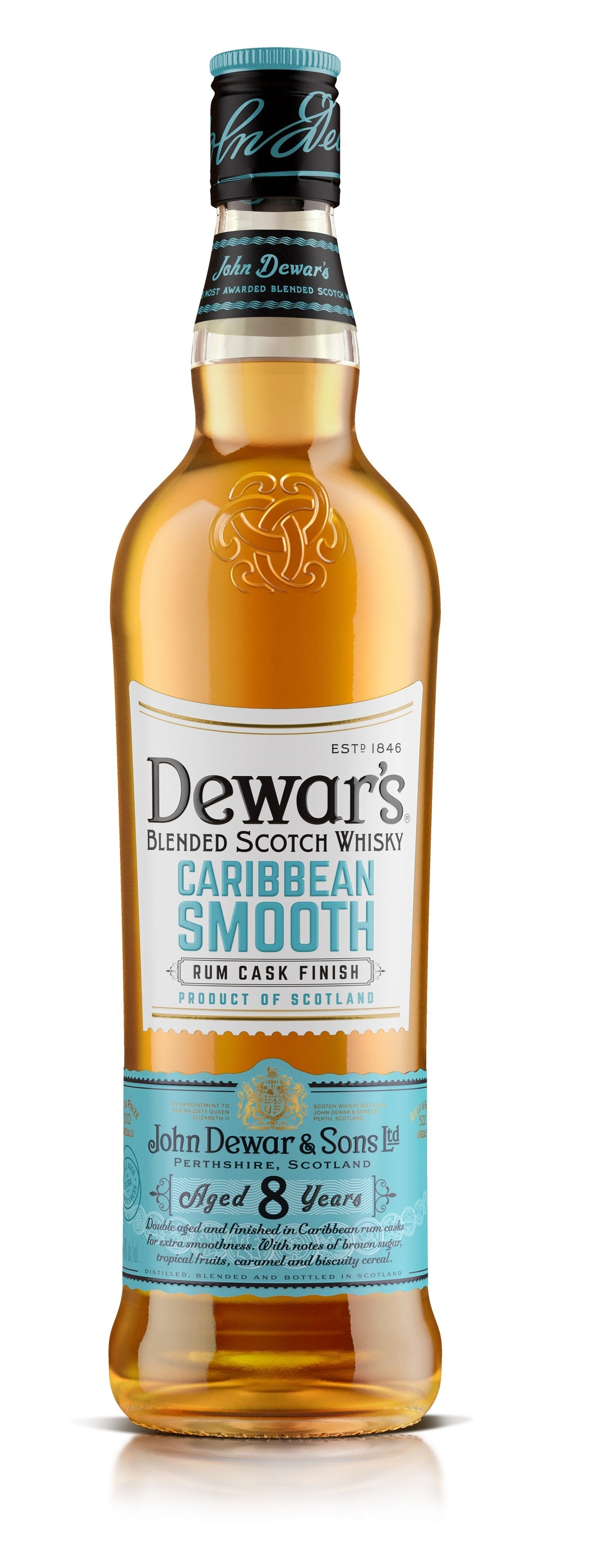 Dewar's Caribbean Rum Cask Finish 8 Year Blended Scotch