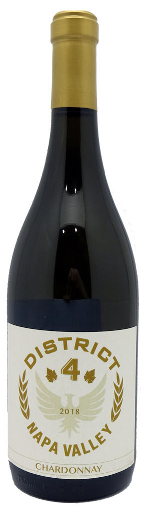 District 4 Chardonnay Napa 2018 750ml