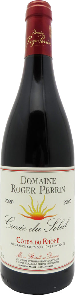 Domaine Roger Perrin Cuvee du Soleil Cotes du Rhone 2020 750ml