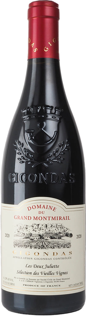 Domaine du Grand Montmirail Deux Juliette Gigondas 2020 750ml