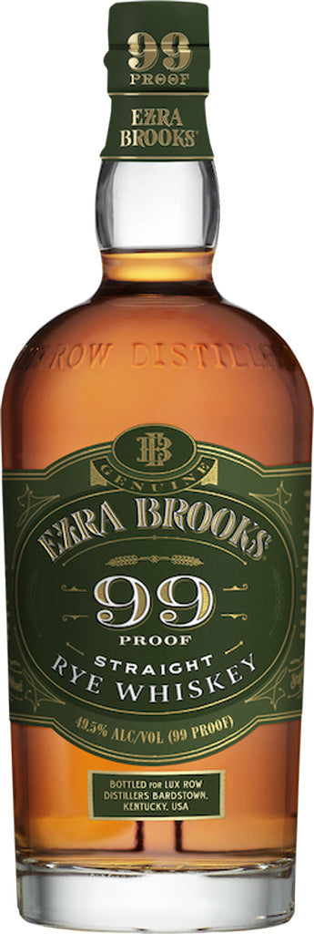Ezra Brooks Rye Whiskey 99 Proof 750ml-0