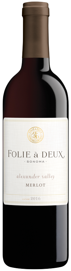 Folie A Deux Merlot Alexander Valley 2018 750ml