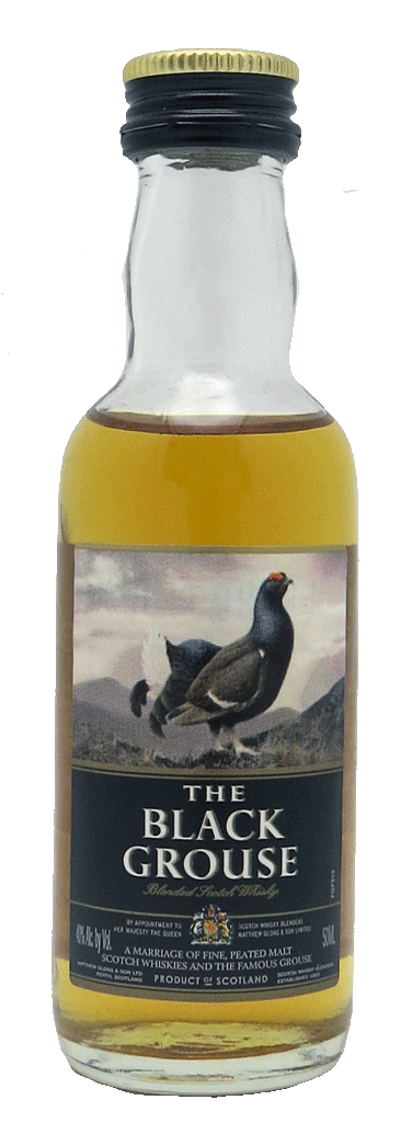 The Famous Grouse スコッチウイスキー 50ml Famous Grouse Smoky Black 50ml – Mission Liquor