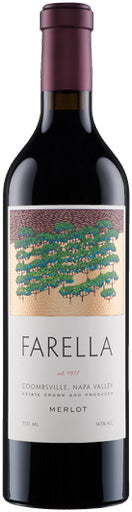 Farella Merlot Coombsville 2017 750ml