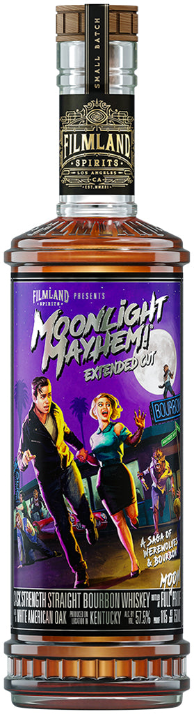 Filmland Moonlight Mayhem Extended Cut Cask Strength Bourbon Whiskey 750ml