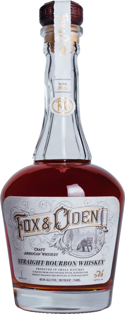 Fox & Oden Straight Bourbon Whiskey 750ml