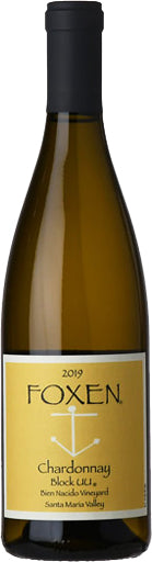 Foxen Chardonnay Block UU Bien Nacido Vineyard 2019 750ml