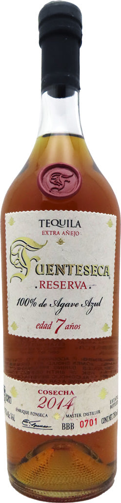 Fuenteseca Reserve Extra Anejo 7 Year Old 2014 750ml-0