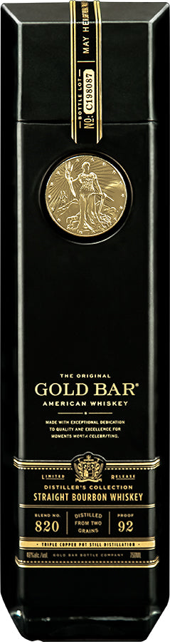 Gold Bar Double Casked Bourbon Whiskey 750ml