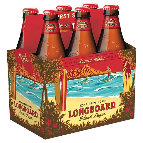 Kona Longboard Lager 6pk Btls