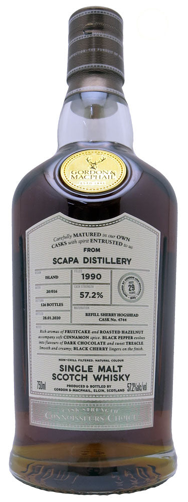 Gordon & Macphail Connoisseurs Choice Scapa 29 Yr 750ml