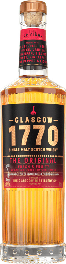 The Glasgow 1770 The Original Malt Whisky 700ml – Mission Liquor