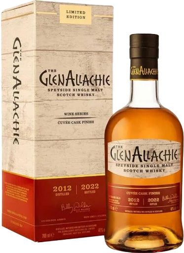 Glenallachie 10 Year Old Wine Series Cuvee Cask Finish Single Malt Whisky 700ml