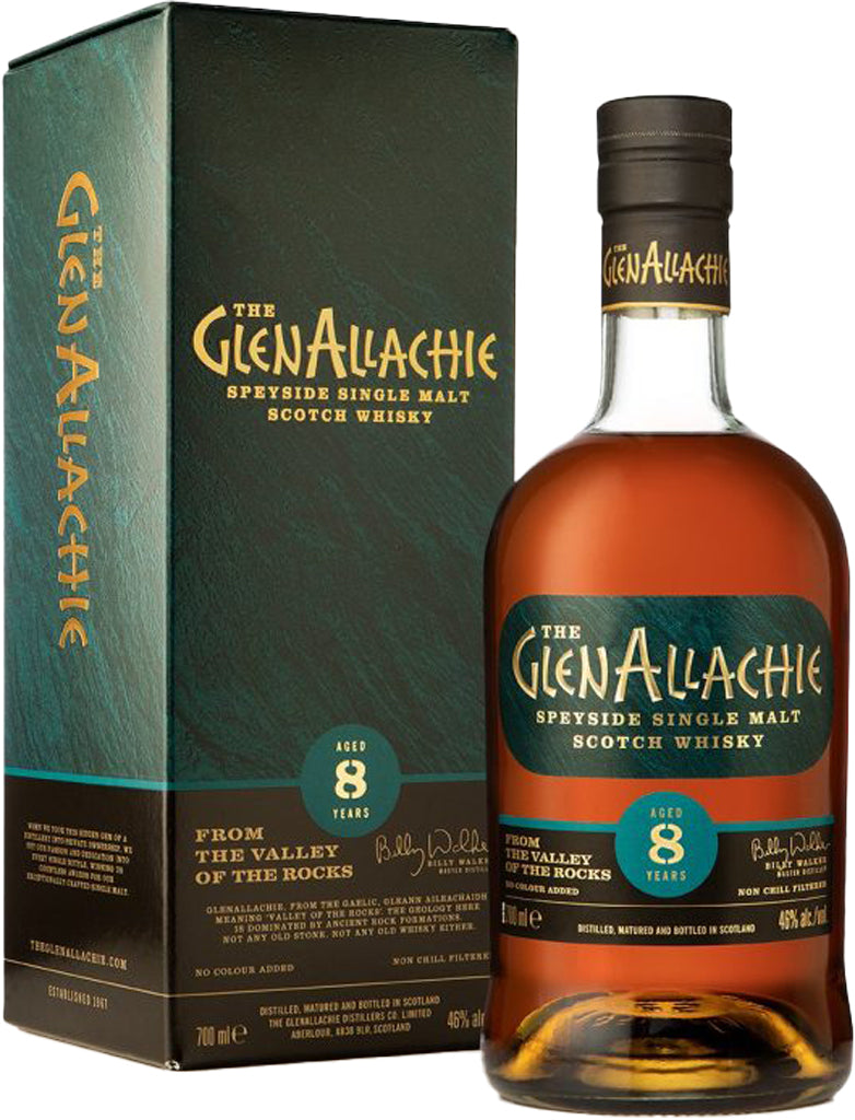 Glenallachie 8 Year Old Single Malt Whisky 700ml – Mission Liquor