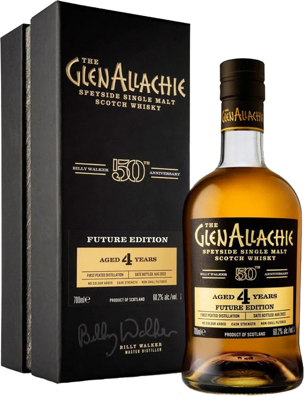 Glenallachie Billy Walker 50th Annivesary 4 Year Old First Peated Future Edition Single Malt Whisky 700ml