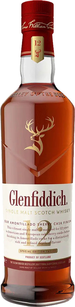 Glenfiddich 12 Year Single Malt Scotch Whisky Sherry Cask 750ml
