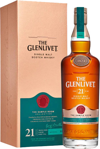 Glenlivet 21 Year Old Single Malt Whisky 750ml-0