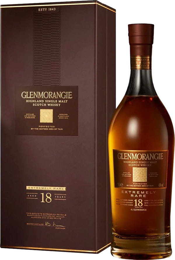 Glenmorangie 18 Year Old Single Malt Whisky 750ml