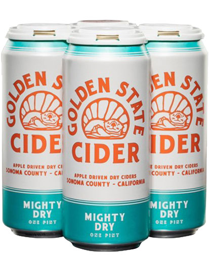 Golden State Mighty Dry Cider 16oz 4pk Cans
