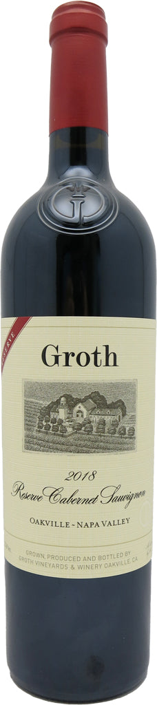 Groth Cabernet Sauvignon Reserve 2018 750ml