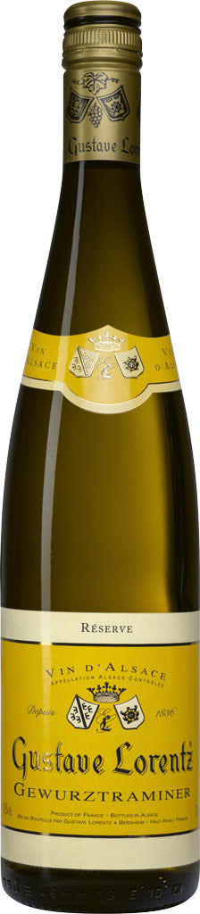 Gustave Lorentz Gewurztraminer Reserve Alsace 2021 750ml