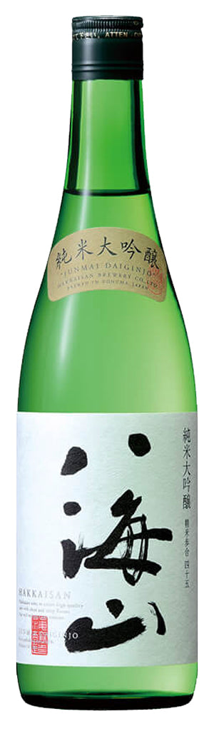 Hakkaisan 純米大吟醸 720ml Hakkaisan Junmai Daiginjo 720ml – Mission Liquor