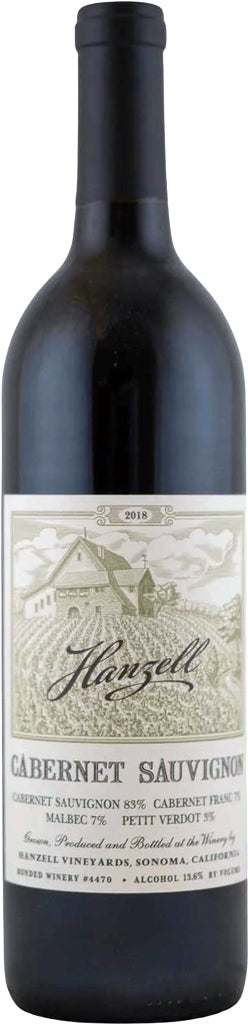 Hanzell Cabernet Sauvignon Sonoma County 2018 750ml