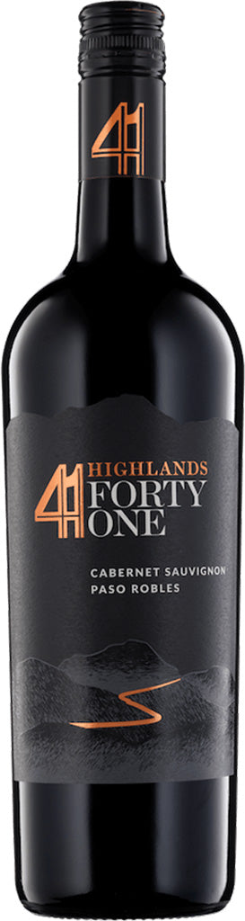 Highlands 41 Cabernet Sauvignon Paso Robles 2020 750ml
