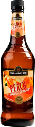 Hiram Walker Peach Schnapps 30 Proof 1L