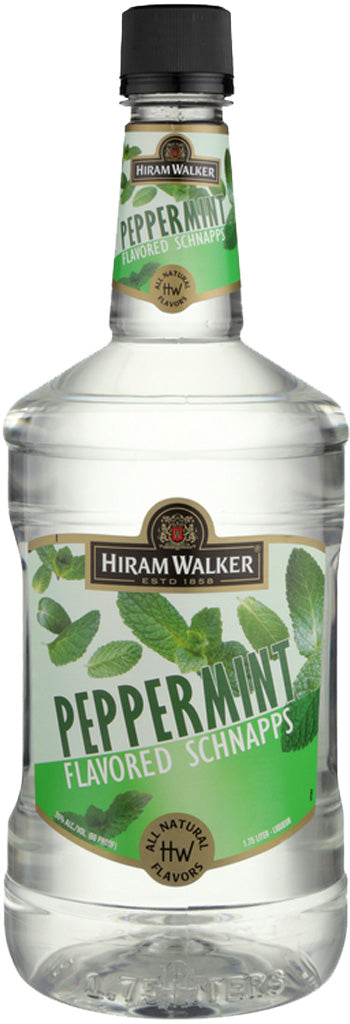 Hiram Walker Peppermint Schnapps 60 Proof 1.75L