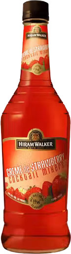 Hiram Walker Strawberry Liqueur 375ml