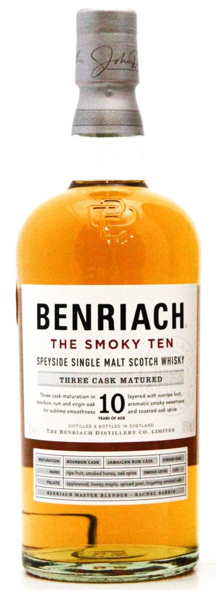 Benriach The Smoky 10 Year Old Single Malt Whisky 750ml – Mission