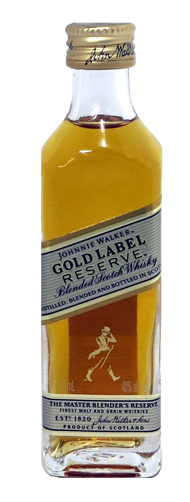 Johnnie Walker Gold Reserve Blended Scotch Whisky 50ml
