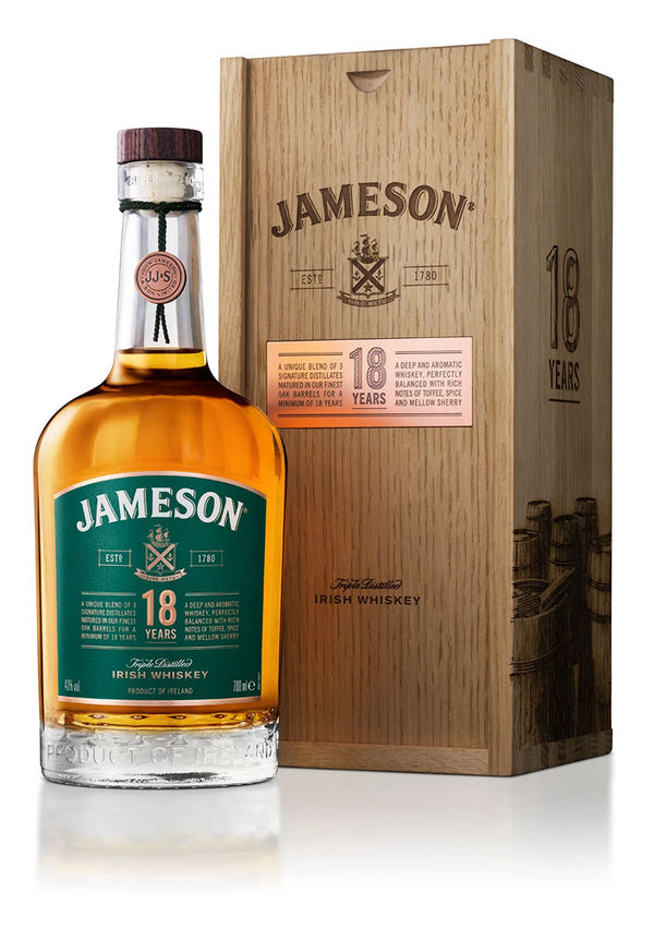 Jameson Irish Whiskey 18 Year Old 750ml