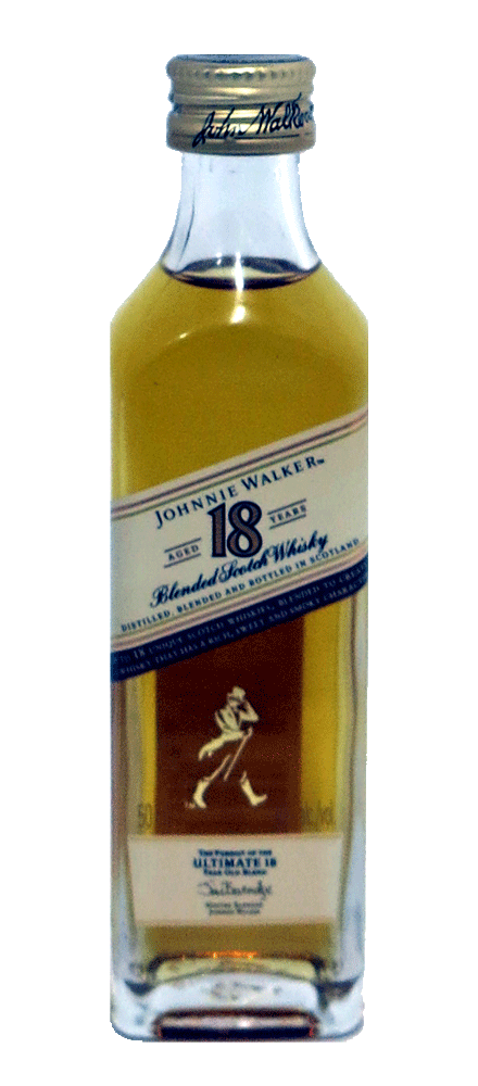 Johnnie Walker 18 Year Old Blended Scotch Whisky 50ml