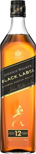 Johnnie Walker Black Blended Scotch Whisky 750ml