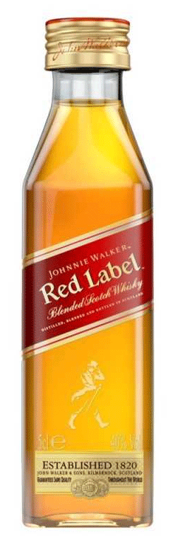 Johnnie Walker Red Blended Scotch Whisky 50ml – Mission Liquor