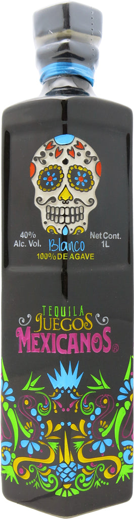 Juegos Mexicanos Dia De Muertos Tequila Blanco 1L