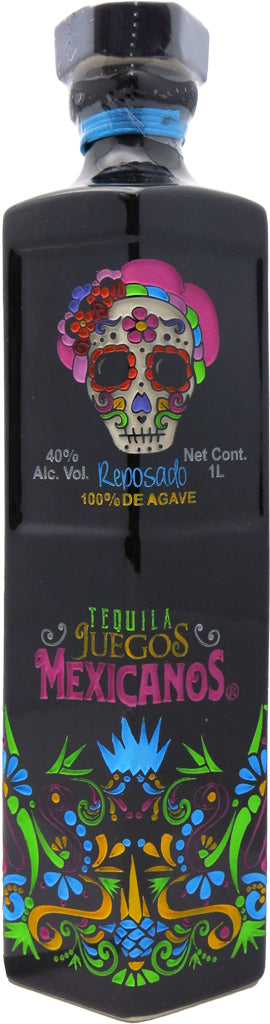 Juegos Mexicanos Dia De Muertos Tequila Reposado 1L